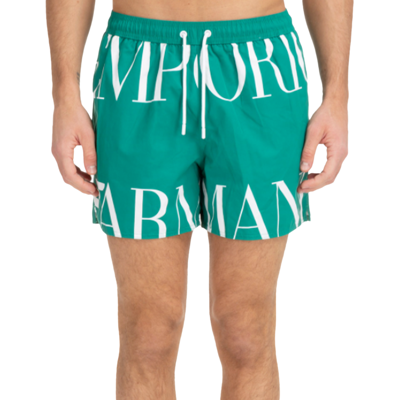 Emporio Armani herenbadpak met origineel logo M Emporio Armani herenbadpak met origineel logo M
