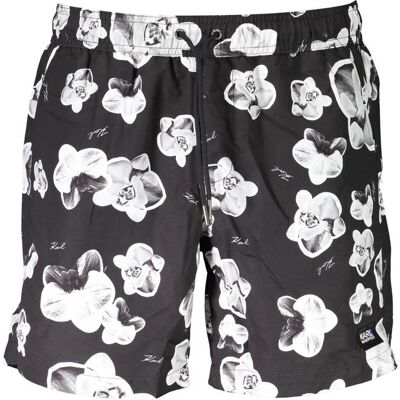 Karl Lagerfeld Nero Polyester Heren Zwembroek Boxer S Karl Lagerfeld Nero Polyester Heren Zwembroek Boxer S