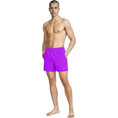Nike Heren geborduurd logo zwembroek Regular (Helder Violet) S Nike Heren geborduurd logo zwembroek Regular (Helder Violet) S