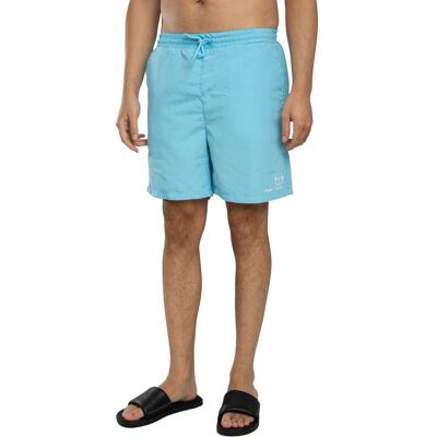 Sergio Tacchini Cordose Zwemshorts, Blauw 3XL Sergio Tacchini Cordose Zwemshorts, Blauw 3XL