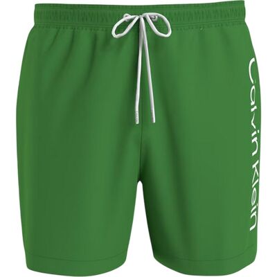 Calvin Klein Heren Polyester Zwemshort met Logo (Groen) M Calvin Klein Heren Polyester Zwemshort met Logo (Groen) M