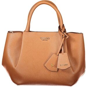 Guess Bruine Polyethyleen Handtas One Size Guess Bruine Polyethyleen Handtas One Size
