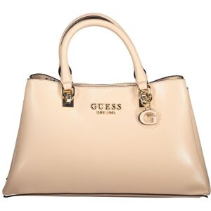 Guess Beige Polyethyleen Handtas One Size Guess Beige Polyethyleen Handtas One Size