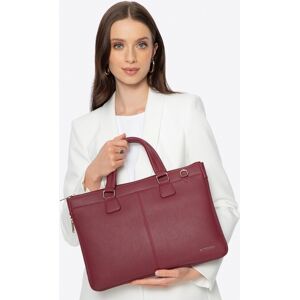 Wittchen Dames 14, 5" Laptoptas in Imitatieleer Burgundy Eco-leer One Size Wittchen Dames 14, 5" Laptoptas in Imitatieleer Burgundy Eco-leer One Size