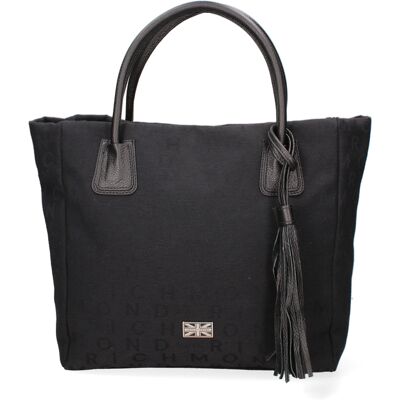 John Richmond handtas Vrouwen BLACK AND SILVER One Size John Richmond handtas Vrouwen BLACK AND SILVER One Size