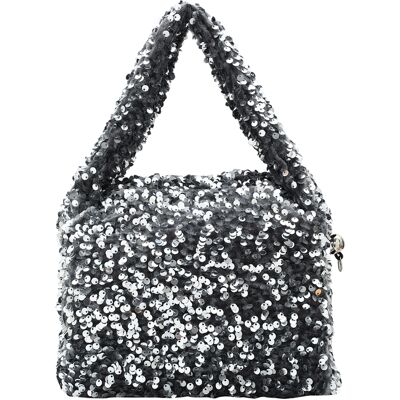 Mymo Handtas Dames zilver One Size Mymo Handtas Dames zilver One Size