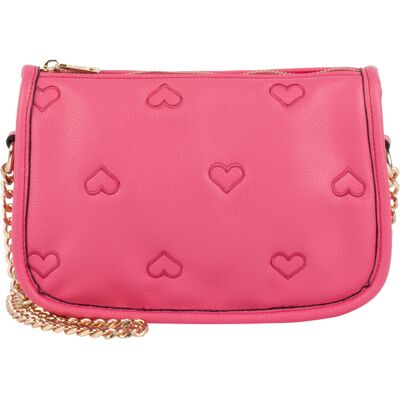 Mymo Crossbody tas Dames roze One Size Mymo Crossbody tas Dames roze One Size