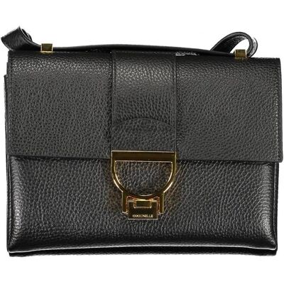 Coccinelle Dames Zwarte Leren Handtas One Size Coccinelle Dames Zwarte Leren Handtas One Size