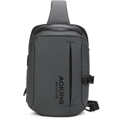 Aoking schoudertas Uniseks GREY One Size Aoking schoudertas Uniseks GREY One Size