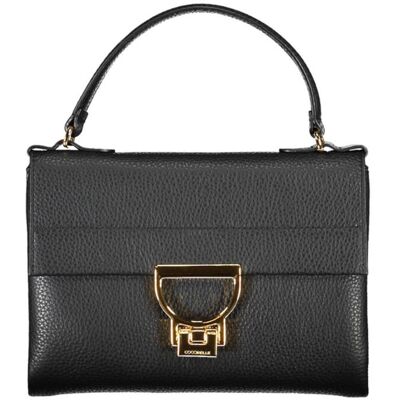 Coccinelle Dames Zwarte Leren Handtas One Size Coccinelle Dames Zwarte Leren Handtas One Size