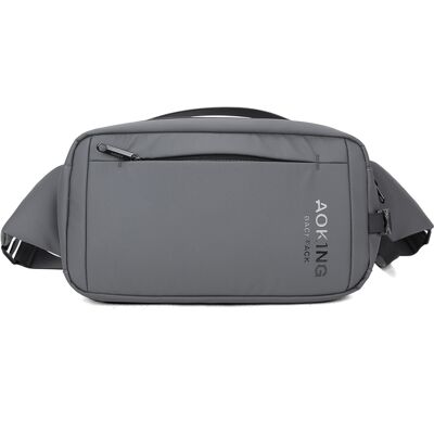 Aoking schoudertas Uniseks GREY One Size Aoking schoudertas Uniseks GREY One Size