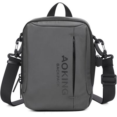 Aoking schoudertas Uniseks GREY One Size Aoking schoudertas Uniseks GREY One Size