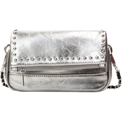 Mymo Handtas Dames zilver One Size Mymo Handtas Dames zilver One Size