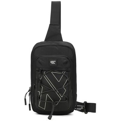 Aoking schoudertas Uniseks BLACK One Size Aoking schoudertas Uniseks BLACK One Size