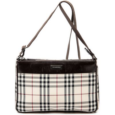 Burberry Pre-owned Zip Crossbody Schoudertas One Size Burberry Pre-owned Zip Crossbody Schoudertas One Size