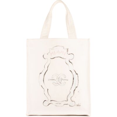 Chanel Pre-owned Miami Chanel Cruise 2008-2009 Shopping Tote Handtas One Size Chanel Pre-owned Miami Chanel Cruise 2008-2009 Shopping Tote Handtas One Size