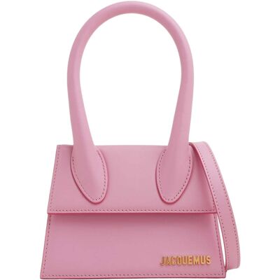 Jacquemus Le Chiquito Moyen lichtroze tas One Size Jacquemus Le Chiquito Moyen lichtroze tas One Size