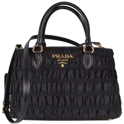 Prada Gaufre Nylon Handtas One Size Prada Gaufre Nylon Handtas One Size