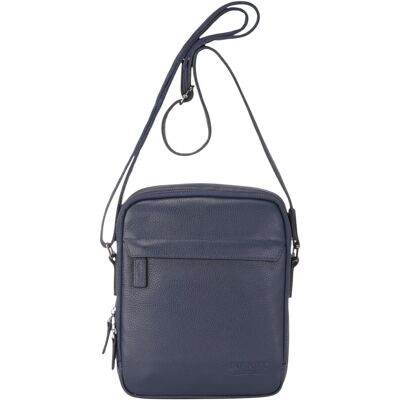 Infinity Leather Echte leren marineblauwe vintage messenger crossbody reistas - Hawthrone One Size Infinity Leather Echte leren marineblauwe vintage messenger crossbody reistas - Hawthrone One Size