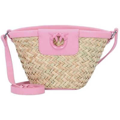 Pinko Tote Bag Natuurlijk/Roze One Size Pinko Tote Bag Natuurlijk/Roze One Size