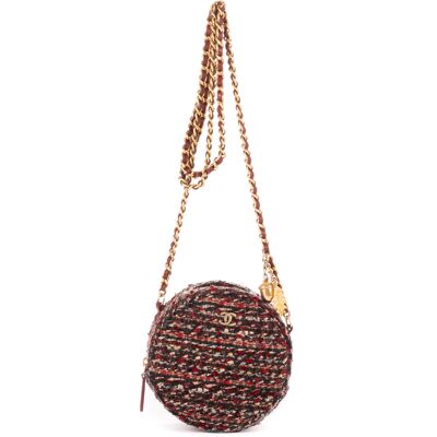 Chanel Pre-owned Ltd. Ed. 19 Round Pouch Crossbody Schoudertas One Size Chanel Pre-owned Ltd. Ed. 19 Round Pouch Crossbody Schoudertas One Size