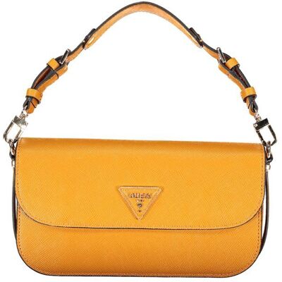Guess Oranje Polyethyleen Handtas One Size Guess Oranje Polyethyleen Handtas One Size