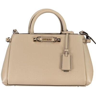 Guess Beige Polyethyleen Handtas One Size Guess Beige Polyethyleen Handtas One Size