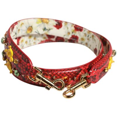 Dolce & Gabbana Multikleur Versierde Handtas Accessoire Schouderband One Size Dolce & Gabbana Multikleur Versierde Handtas Accessoire Schouderband One Size