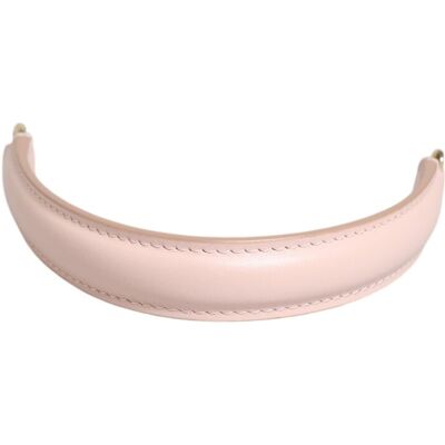 Dolce & Gabbana Strap Roze Leer Gouden Accent Grote Tas Handvat Schouderriem One Size Dolce & Gabbana Strap Roze Leer Gouden Accent Grote Tas Handvat Schouderriem One Size