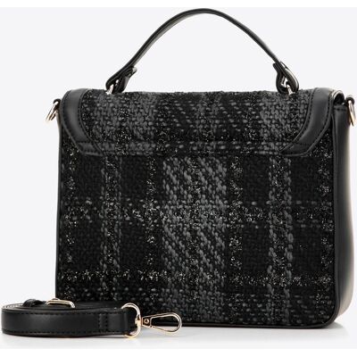 Wittchen Dames Crossbody Tas in Bouclé Stof, Zwart One Size Wittchen Dames Crossbody Tas in Bouclé Stof, Zwart One Size