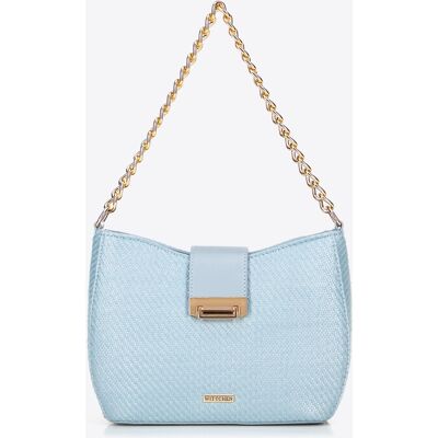Wittchen Dames Crossbody Tas, Geweven Blauw, Polypropyleen One Size Wittchen Dames Crossbody Tas, Geweven Blauw, Polypropyleen One Size