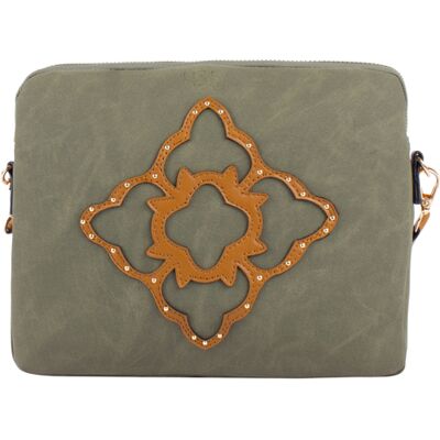 usha Crossbody tas Dames olijf One Size usha Crossbody tas Dames olijf One Size