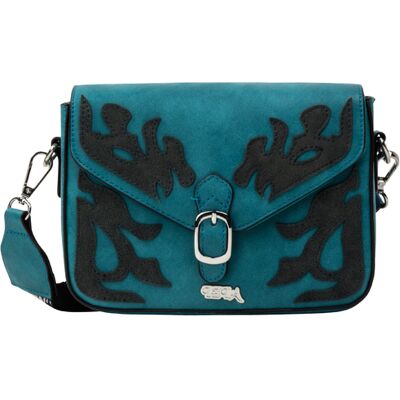 IZIA schoudertas Dames aqua One Size IZIA schoudertas Dames aqua One Size