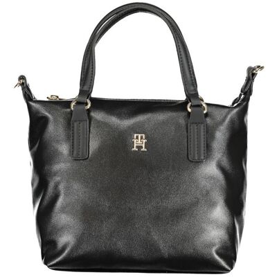 Tommy Hilfiger Julia Kleine Tote Zwarte Nylon Handtas One Size Tommy Hilfiger Julia Kleine Tote Zwarte Nylon Handtas One Size
