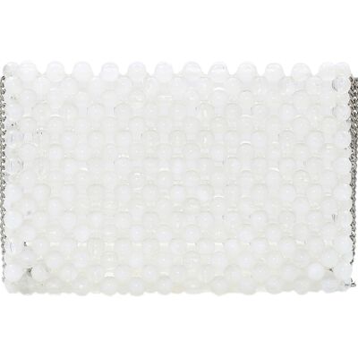 Mymo Handtas Dames Wol Wit Veelkleurig One Size Mymo Handtas Dames Wol Wit Veelkleurig One Size