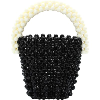 Mymo Handtas Dames zwart en wit One Size Mymo Handtas Dames zwart en wit One Size