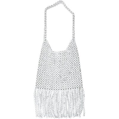Mymo Handtas Dames zilver One Size Mymo Handtas Dames zilver One Size