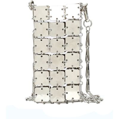 Mymo Handtas Dames zilver One Size Mymo Handtas Dames zilver One Size