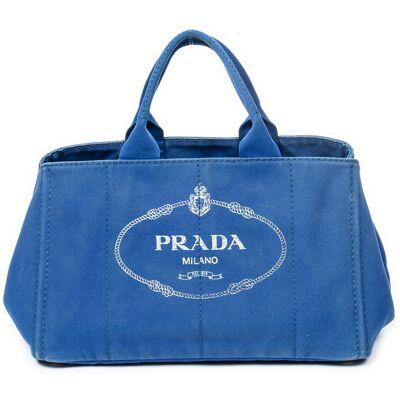 Prada Pre-owned Large Canapa Tote Handtas One Size Prada Pre-owned Large Canapa Tote Handtas One Size