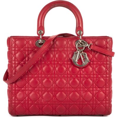 Lady Dior Large Handtas One Size Lady Dior Large Handtas One Size