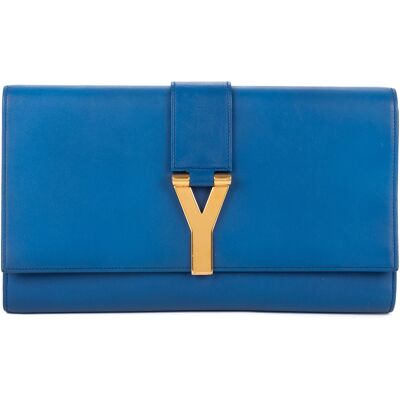 Yves Saint Laurent Pre-owned Ligne-Y Clutch Small Clutch One Size Yves Saint Laurent Pre-owned Ligne-Y Clutch Small Clutch One Size