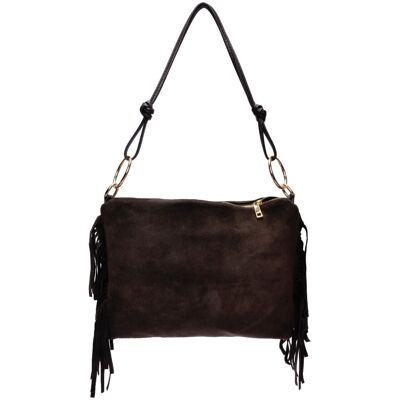 Isabella Rhea Bordeauxrood Rundleer Tas One Size Isabella Rhea Bordeauxrood Rundleer Tas One Size