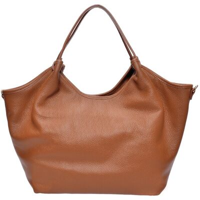 Isabella Rhea Brown Rundleer Tas One Size Isabella Rhea Brown Rundleer Tas One Size