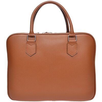 Luisa Vannini Brown Rundleer Tas One Size Luisa Vannini Brown Rundleer Tas One Size