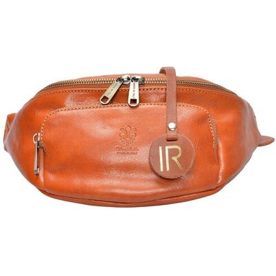 Isabella Rhea Brown Rundleer Tas One Size Isabella Rhea Brown Rundleer Tas One Size