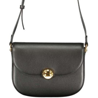 Furla Nero Lederen Dames Schoudertas One Size Furla Nero Lederen Dames Schoudertas One Size