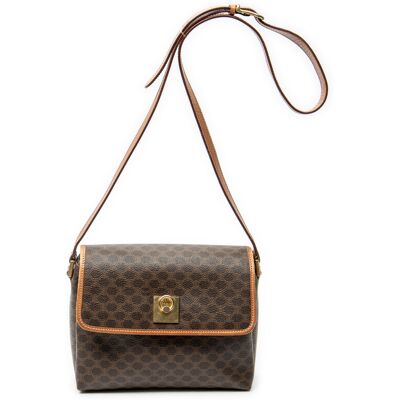 Celine Pre-owned Vintage Small Flap Crossbody Schoudertas One Size Celine Pre-owned Vintage Small Flap Crossbody Schoudertas One Size