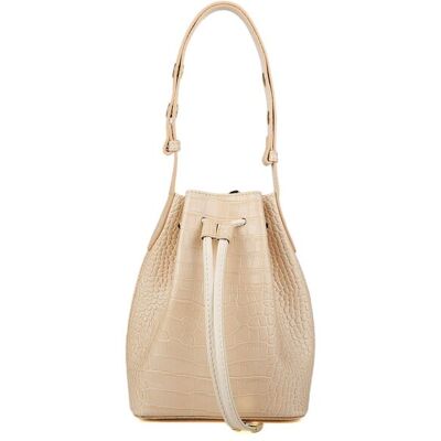 Giulia Monti Emmer Tas Licht Beige One Size Giulia Monti Emmer Tas Licht Beige One Size