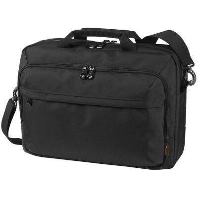 Halfar Mission Business Schoudertas (Zwart) One Size Halfar Mission Business Schoudertas (Zwart) One Size