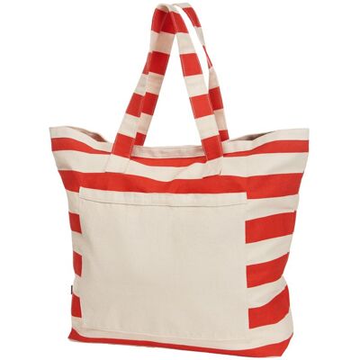 Halfar Strandtas 36L Shopper (Rood) One Size Halfar Strandtas 36L Shopper (Rood) One Size